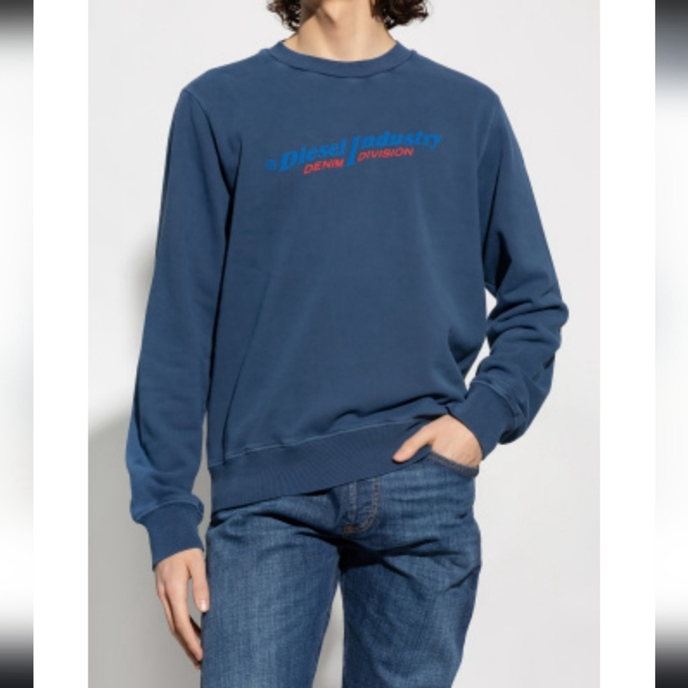 COPY - Diesel men's Navy ‘S-GINN-IND’ crewneck sweatshirt Medium new